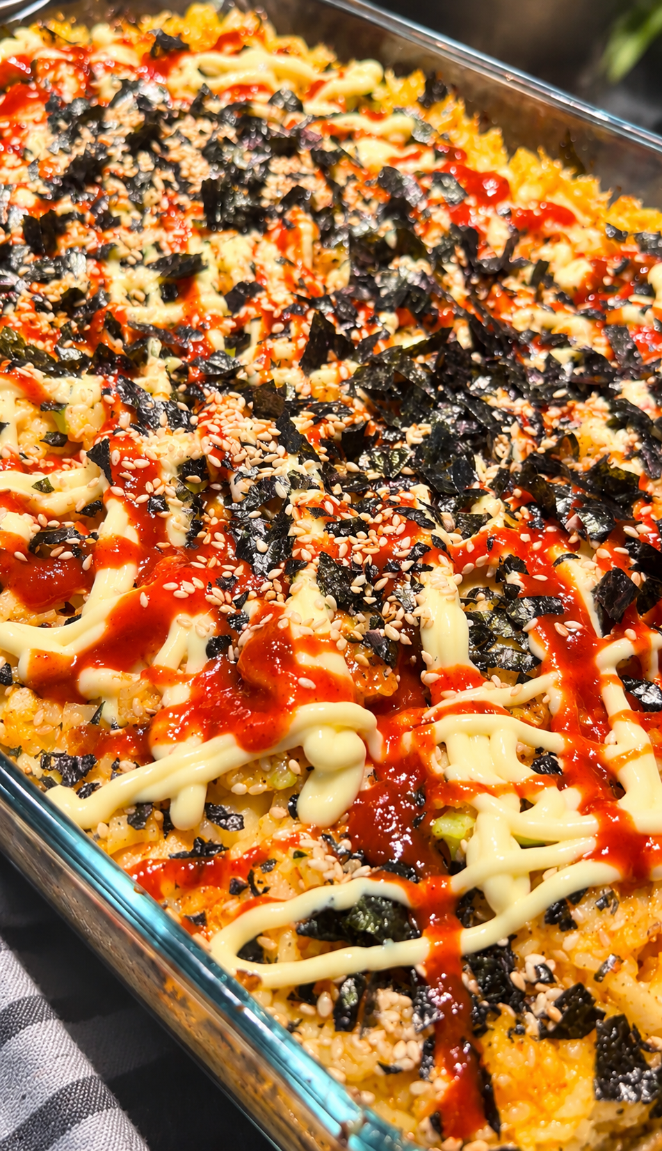 Sushi Bake – Easy Homemade Sushi Casserole
