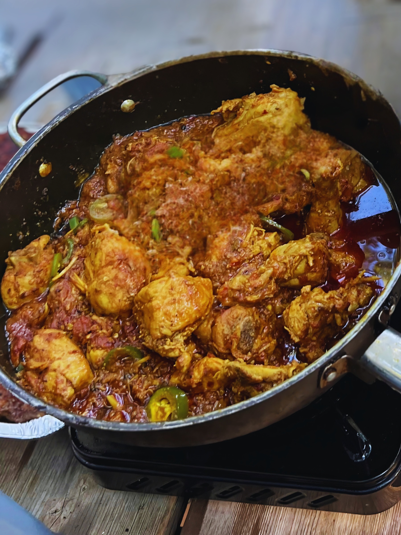 Campsite Chicken Karhai