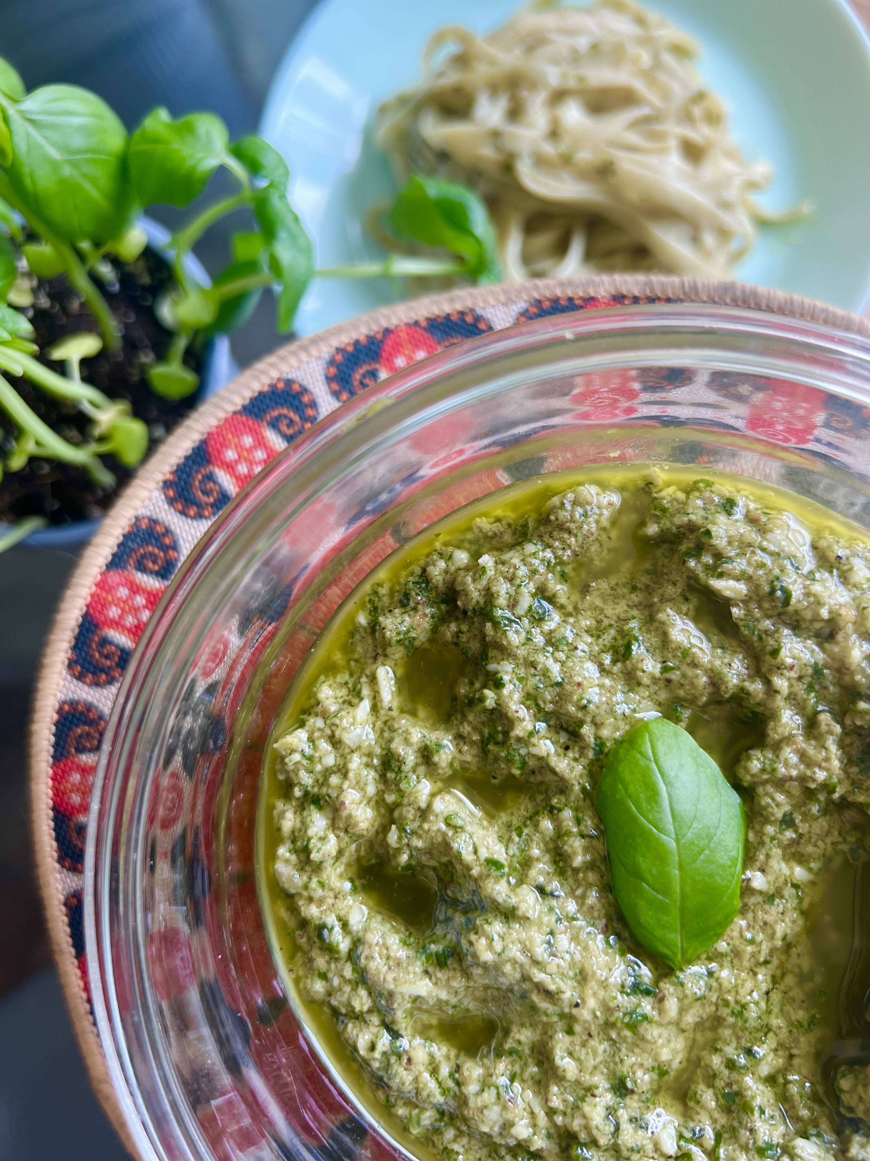 Easy Basil Pesto Without Pine Nuts